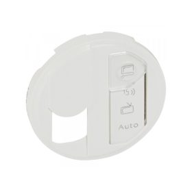   Legrand 068291 - Céliane RJ45 multimédia csatlakozóaljzat burkolat, fehér