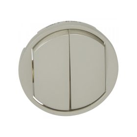 Legrand 068302 - Celiane kettős billentyű, titán