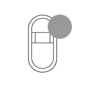 Legrand 068435 - Céliane borotva aljzat burkolat, titan