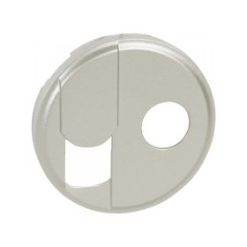   Legrand 068539 - Céliane RJ 45 telefon- + TV aljzat burkolat, titán