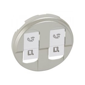 Legrand 068552 - Céliane 2xRJ45 burkolat, titán