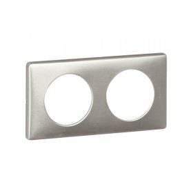 Legrand 068922 - Céliane 2-ős keret, alumínium
