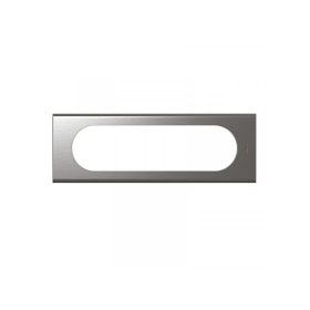   Legrand 069106 - Céliane 6/8 modulos keret, rozsdamentes acél