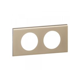 Legrand 069112 - Céliane 2-ős keret, világosnikkel