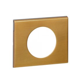 Legrand 069131 - Céliane 1-es keret, fényes bronz