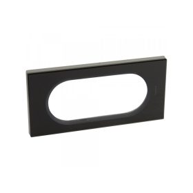 Legrand 069305 - Céliane 4/5 modulos keret, feketeüveg