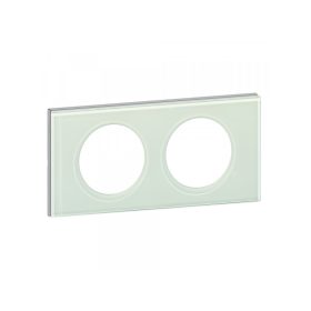 Legrand 069312 - Céliane 2-ős keret, fehérüveg