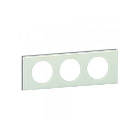 Legrand 069313 - Céliane 3-mas keret, fehérüveg