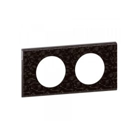 Legrand 069452 - Céliane 2-es keret, Pixel bőr