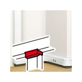   Legrand 075676 - DLP "T" elágazó elem bepattintható kábelcsatornához, elágazást biztosít 105 x 50