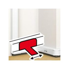   Legrand 075688 - DLP "T" elem padló rögzítéssel bepattintható kábelcsatornához, elágazást biztosí