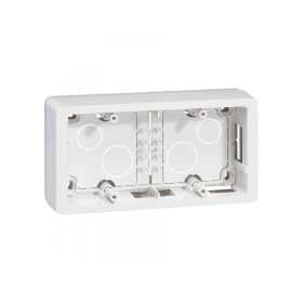 Legrand 080242 - Céliane 2-ős kiemelőkeret, fehér