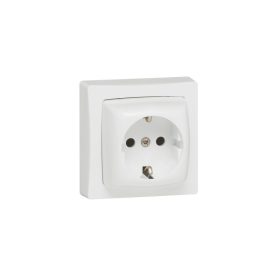   Legrand 086029 - Oteo fk 2P+F csatlakozóaljzat kerettel fehér