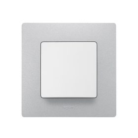 Legrand 397041 - Niloé egyes keret, alumínium