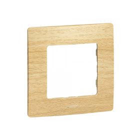 Legrand 397095 - Niloé egyes keret, világos fa dekor