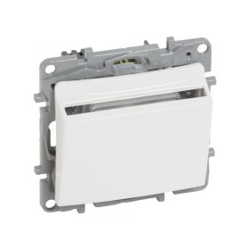   Legrand 664793 - Niloé hotelkártya-kapcsoló, köröm nélkül, fehér