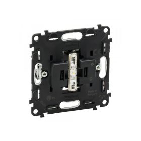   Legrand 752013 - Valena InMatic váltóérintkezős nyomó mechanizmus jelzőfénnyel 12 V