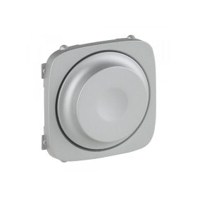   Legrand 752047 - Valena Allure Forgatógombos fényerőszab. burkolat, Alumínium