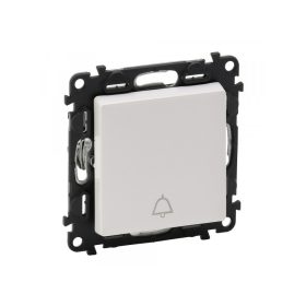   Legrand 752115 - Valena Life váltóérintkezős nyomó csengőjellel fehér
