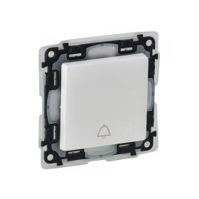   Legrand 752175 - Valena Life váltóérintkezős nyomó csengőjellel, IP44 fehér