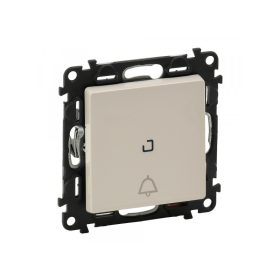   Legrand 752216 - Valena Life váltóérintkezős nyomó csengőjellel, jelzőfénnyel elefántcsont