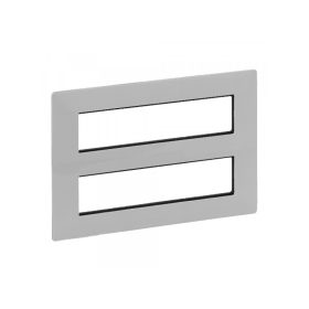   Legrand 752346 - Valena Life 2x4x2 modulos keret, vízszintes alumínium