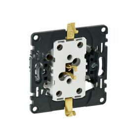   Legrand 753027 - Valena InMatic 2x2P+F csatlakozóaljzat gyermekvédelem nélkül, rugós vezetékbeköt