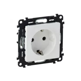   Legrand 753125 - Valena Life 2P+F csatlakozóaljzat gyermekvédelem nélkül, csavaros vezetékbekötés