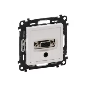   Legrand 753170 - Valena Life HD15 + 3,5 mm Jack aljzat fehér