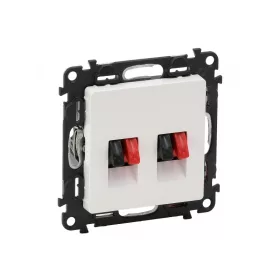   Legrand 753178 - Valena Life hangszóró-csatlakozóaljzat (4 kivezetéssel) fehér