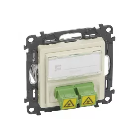   Legrand 753230 - Valena Life SC/APC egymódusú optikai csatlakozóaljzat elefántcsont