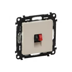   Legrand 753272 - Valena Life hangszóró-csatlakozóaljzat (2 kivezetéssel) elefántcsont