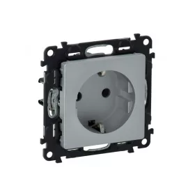   Legrand 753321 - Valena Life 2P+F csatlakozóaljzat gyermekvédelem nélkül, rugós vezetékbekötéssel