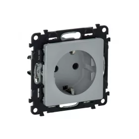   Legrand 753324 - Valena Life 2P+F csatlakozóaljzat gyermekvédelemmel, csavaros vezetékbekötéssel