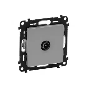   Legrand 753351 - Valena Life TV aljzat, csillagpontos, 1,5 dB alumínium