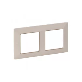   Legrand 754062 - Valena Life kettős keret elefántcsont-arany