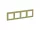 Legrand 754084 - Valena Life négyes keret limezöld