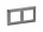 Legrand 754152 - Valena Life kettős keret Inox dekor