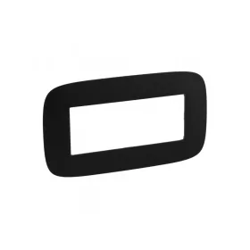 Legrand 754406 - Valena Allure Ötmodulos keret, Matt fekete