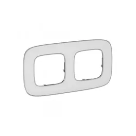 Legrand 754422 - Valena Allure Kettes keret, Jégfehér