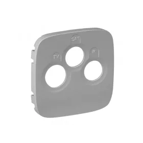   Legrand 754797 - Valena Allure TV-RD-SAT aljzat burkolat, Alumínium
