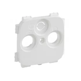   Legrand 754805 - Valena Allure TV-RD-SAT aljzat burkolat (30 mm), Fehér