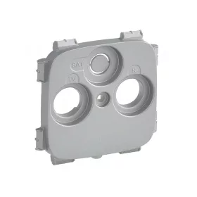   Legrand 754807 - Valena Allure TV-RD-SAT aljzat burkolat (30 mm), Alumínium