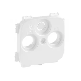   Legrand 754809 - Valena Allure TV-RD-SAT aljzat burkolat (30 mm), Gyöngyház