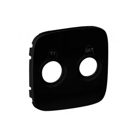  Legrand 754828 - Valena Allure TV-SAT aljzat burkolat, Fekete