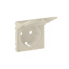   Legrand 754841 - Valena Life 2P+F csatlakozóaljzat burkolat csapófedéllel elefántcsont