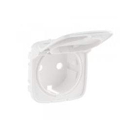   Legrand 754845 - 2P+F Dugalj burkolat csapfedeles, fehér V. Allure