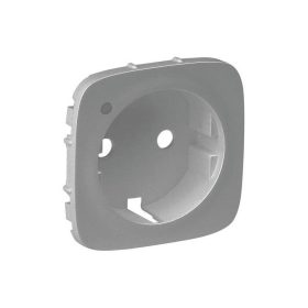   Legrand 754857 - Valena Allure 2P+F csatlakozóaljzat ellenőrzőfényes burkolat, alumínium