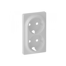   Legrand 754950 - Valena Life 2x2P+F csatlakozóaljzat burkolat fehér