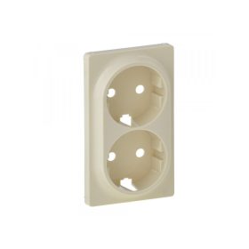   Legrand 754951 - Valena Life 2x2P+F csatlakozóaljzat burkolat elefántcsont